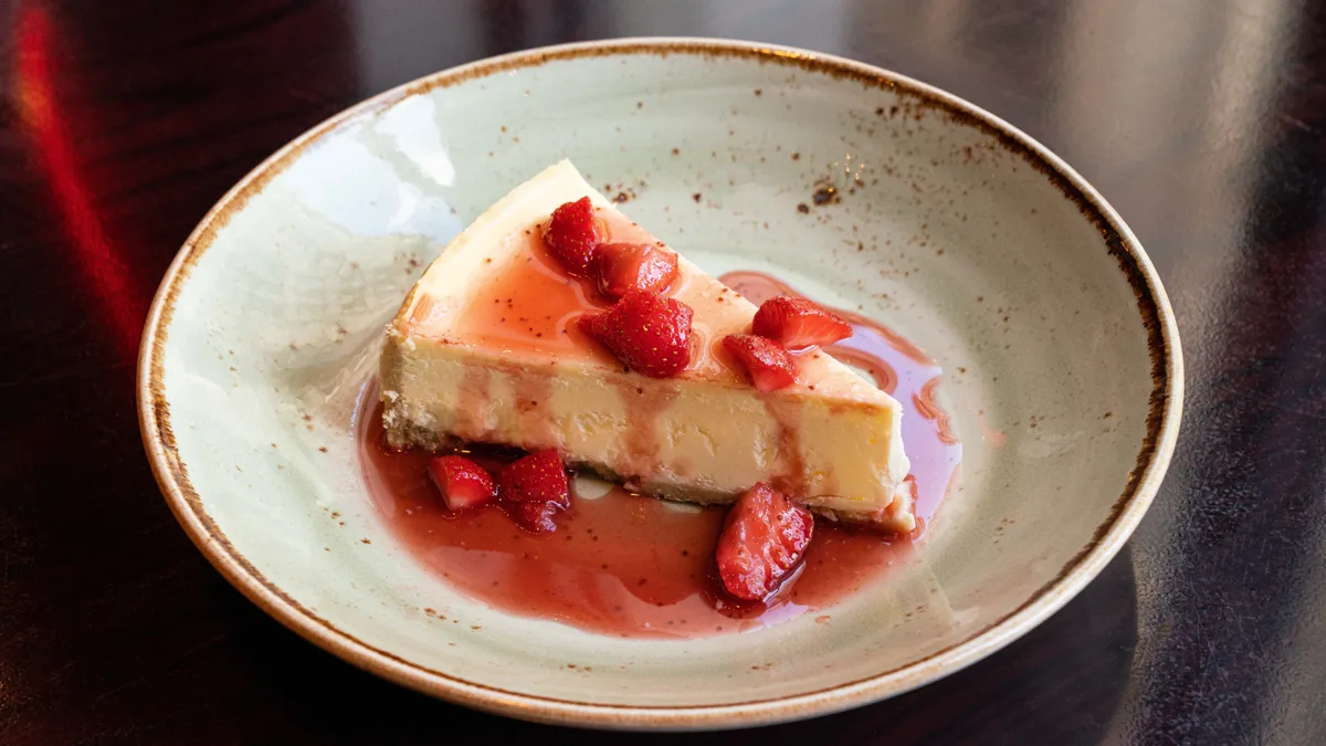 New York cheesecake