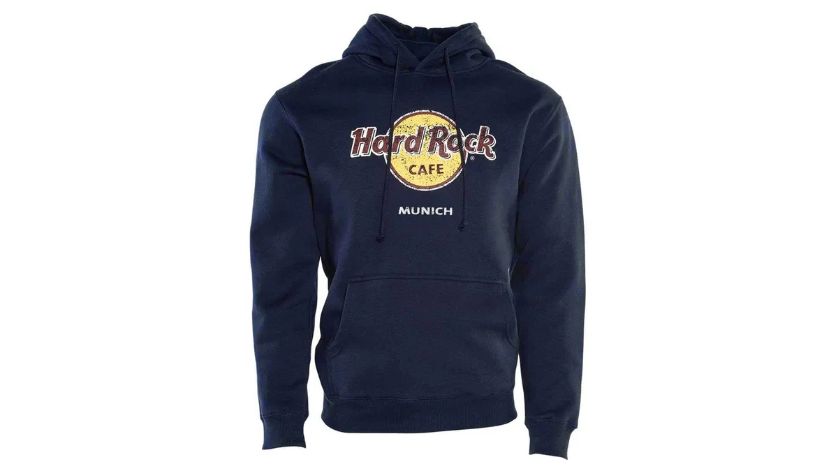 Classic Hoodie Navy (dunkelblau) (Unisex, regulärer Hoodie Schnitt)
