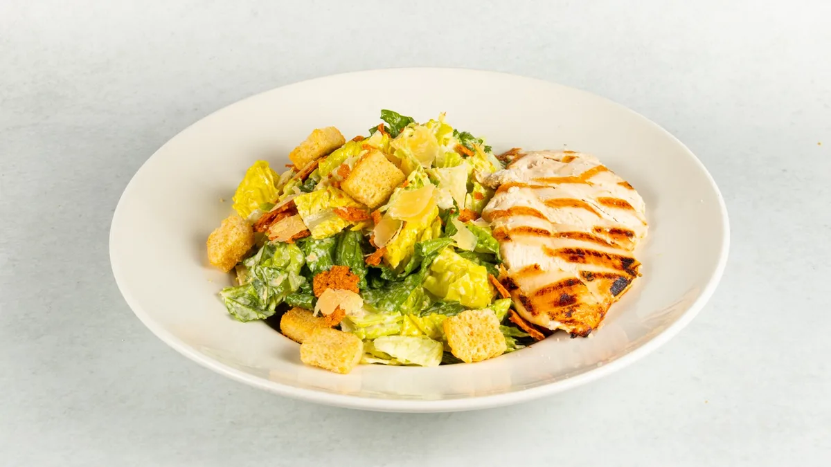 Grilled Chicken Caesar Salad