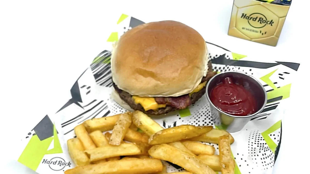 Kids Bacon Cheeseburger