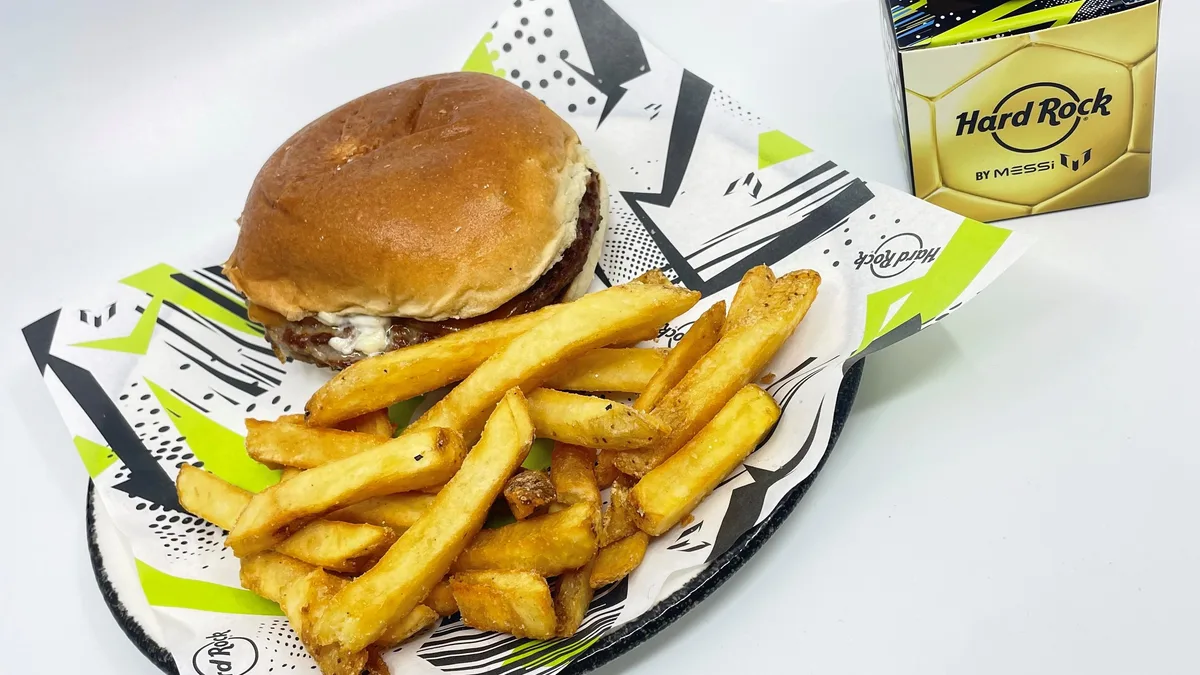 Messi's X Burger