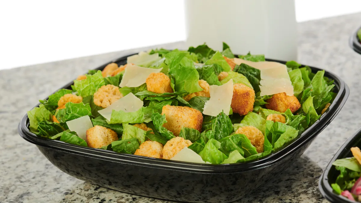 FAMILY STYLE BLUE CHEESE CHOPPED SALAD (SERVES 12)