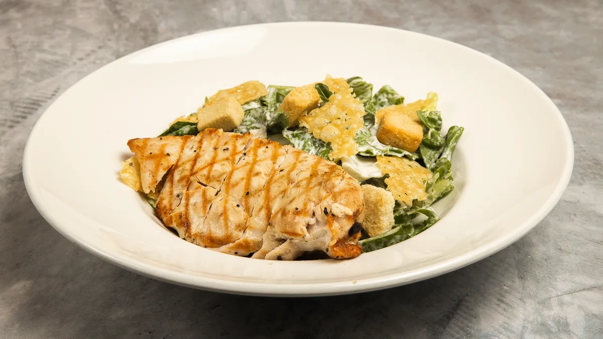 Grilled Chicken Caesar Salad