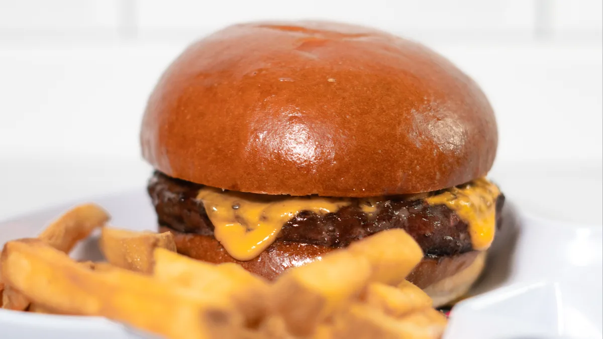 Kids Bacon Cheeseburger