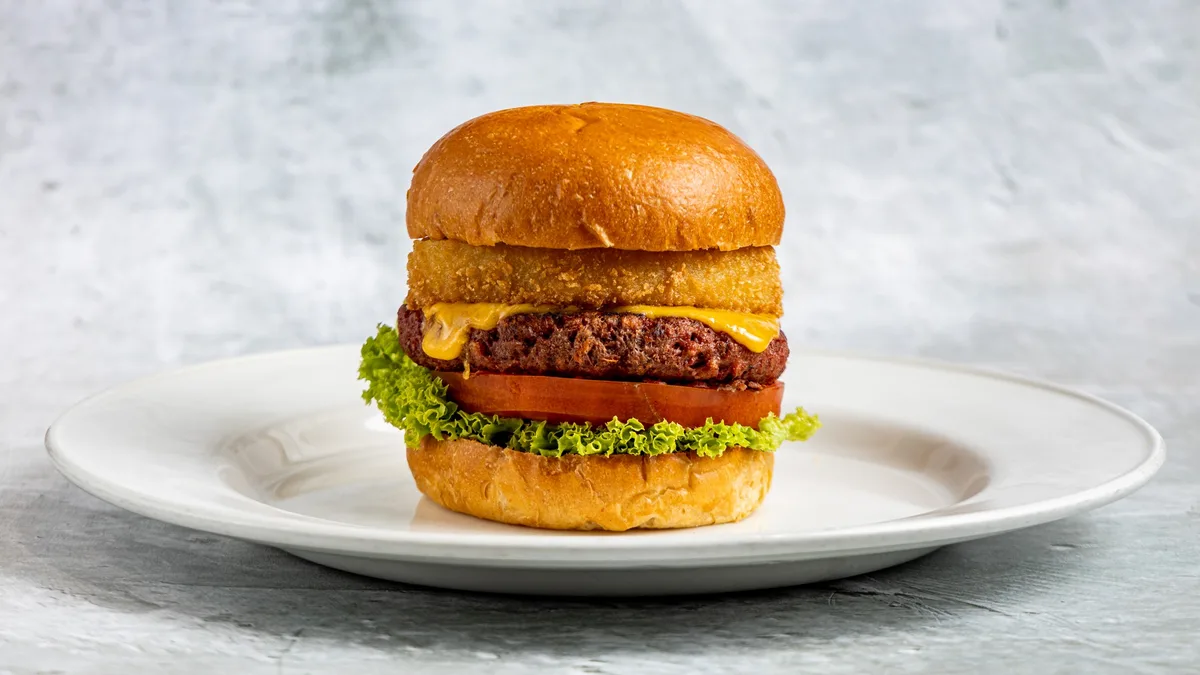 Moving Mountain Vegan Burger