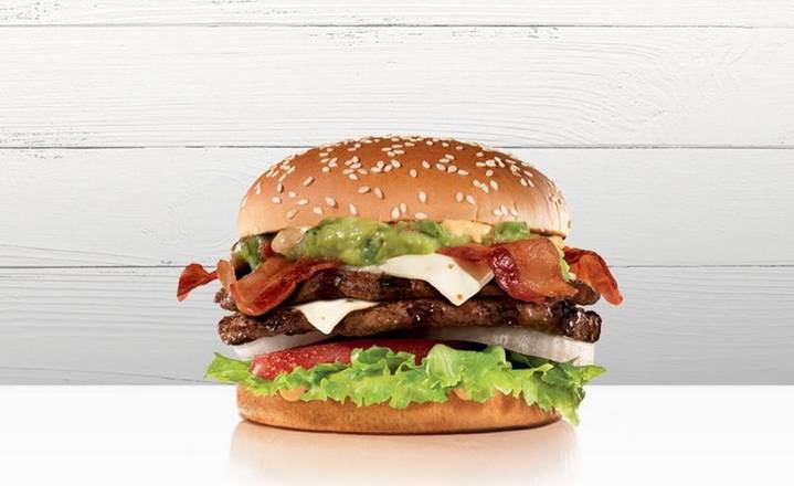 Double Guacamole Bacon Burger