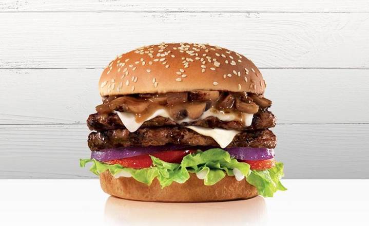 Double Portobello Mushroom Burger