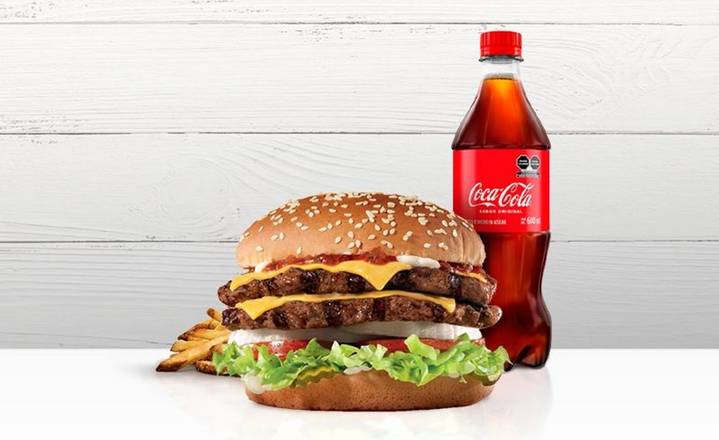 Paquete Súper Star con Queso con Coca Cola Regular 600ml.