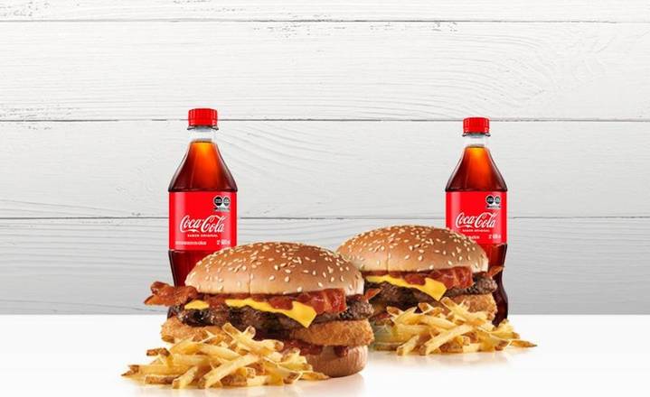 Paquete Western Bacon and Coca Cola