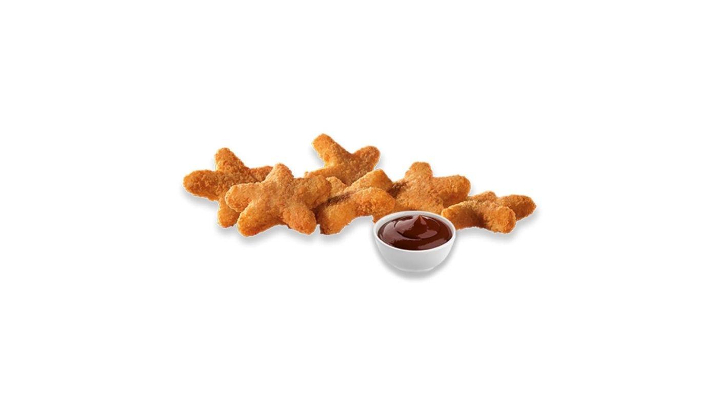 Chicken Star Nuggets  - 6 piece