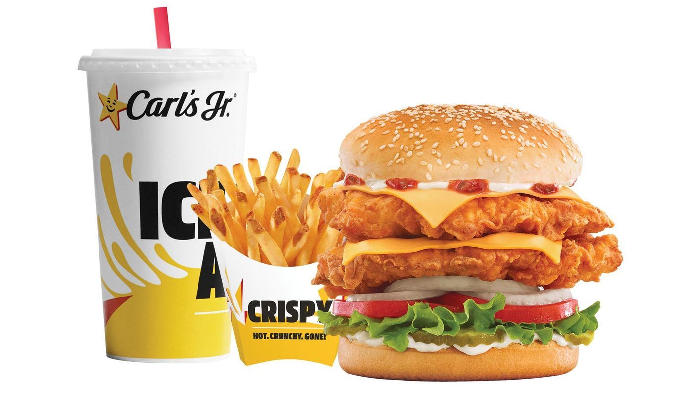 Chicken Super Star Sandwich Combo