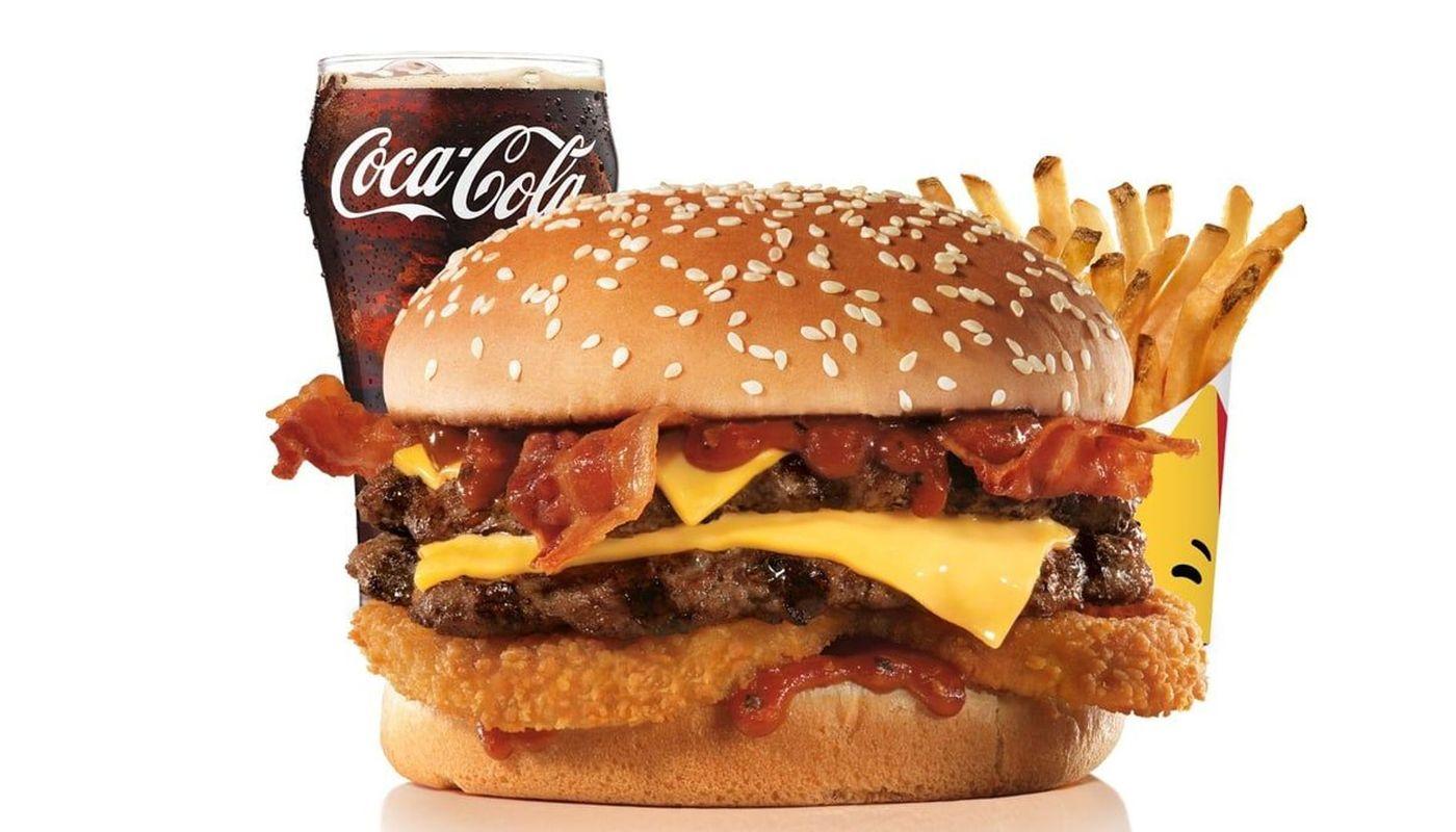 Double Western Bacon Cheeseburger Combo