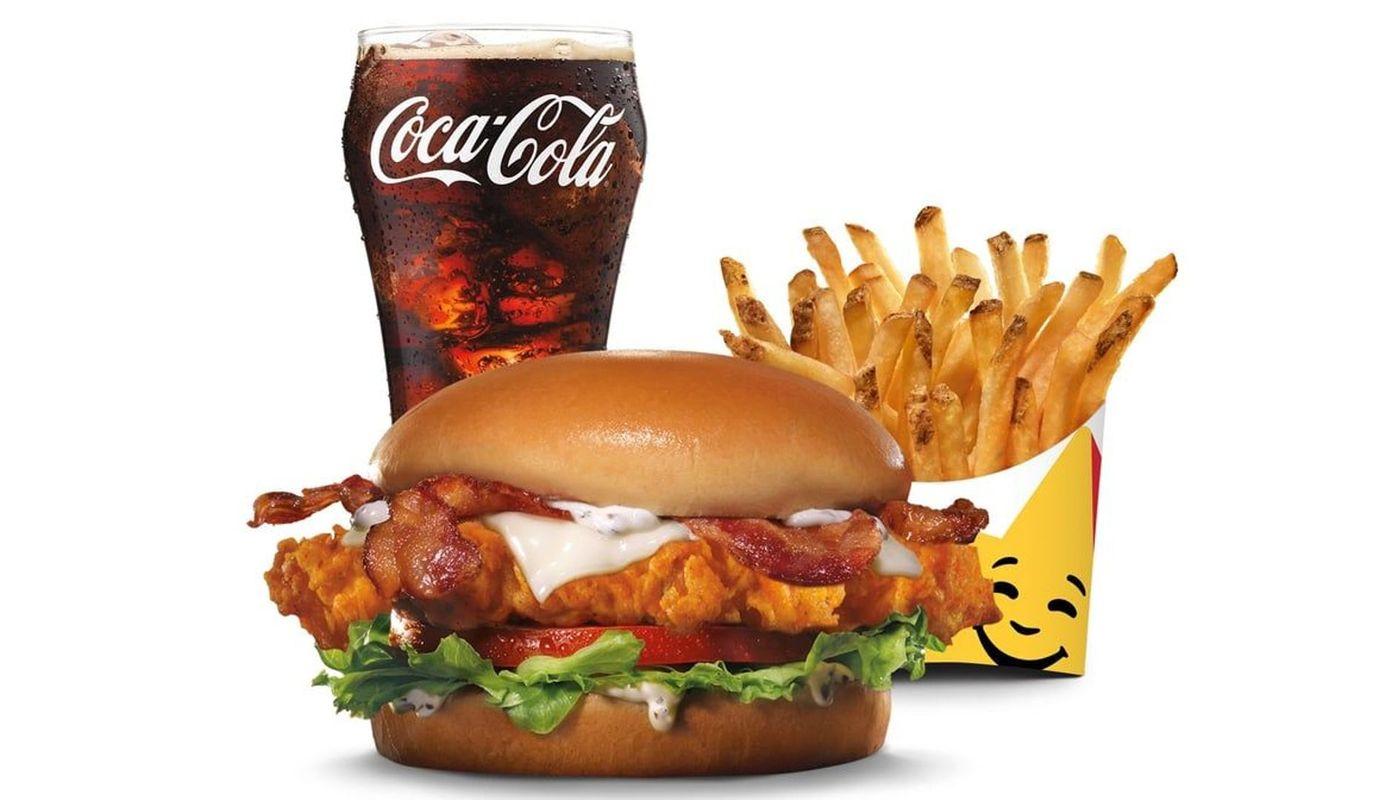 Hand-Breaded Bacon Swiss Crispy Combo