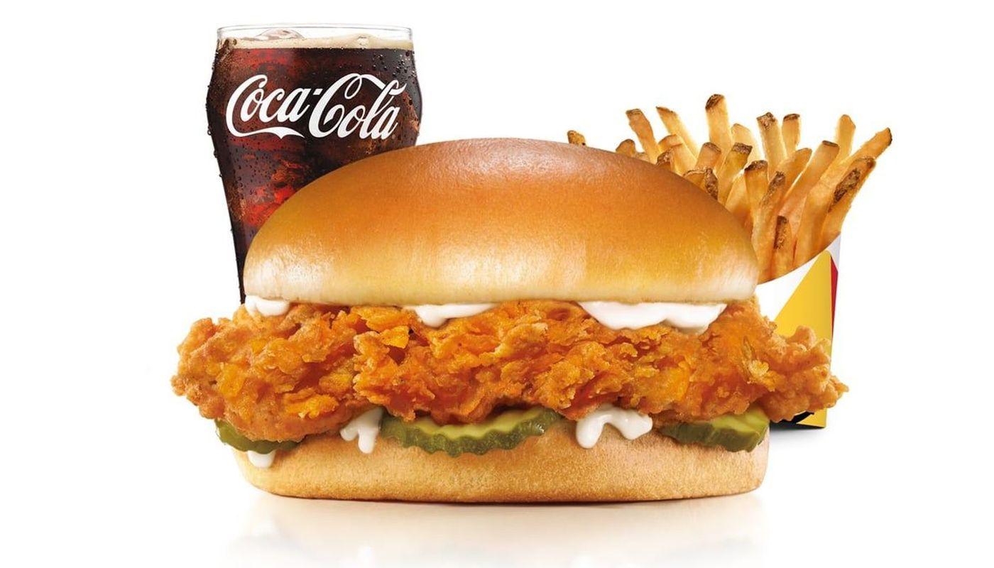 Hand-Breaded Classic Chicken Sandwich Combo