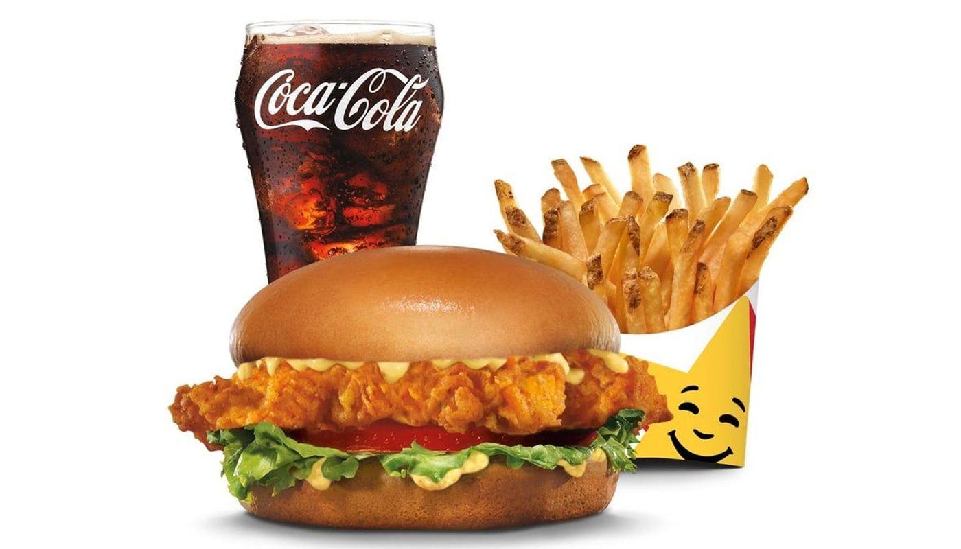 Hand-Breaded Honey Mustard Chicken Sandwich Combo