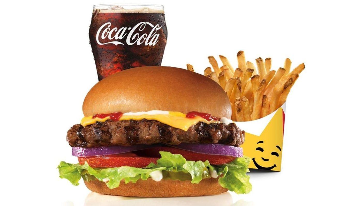 Original Big Angus Burger Combo