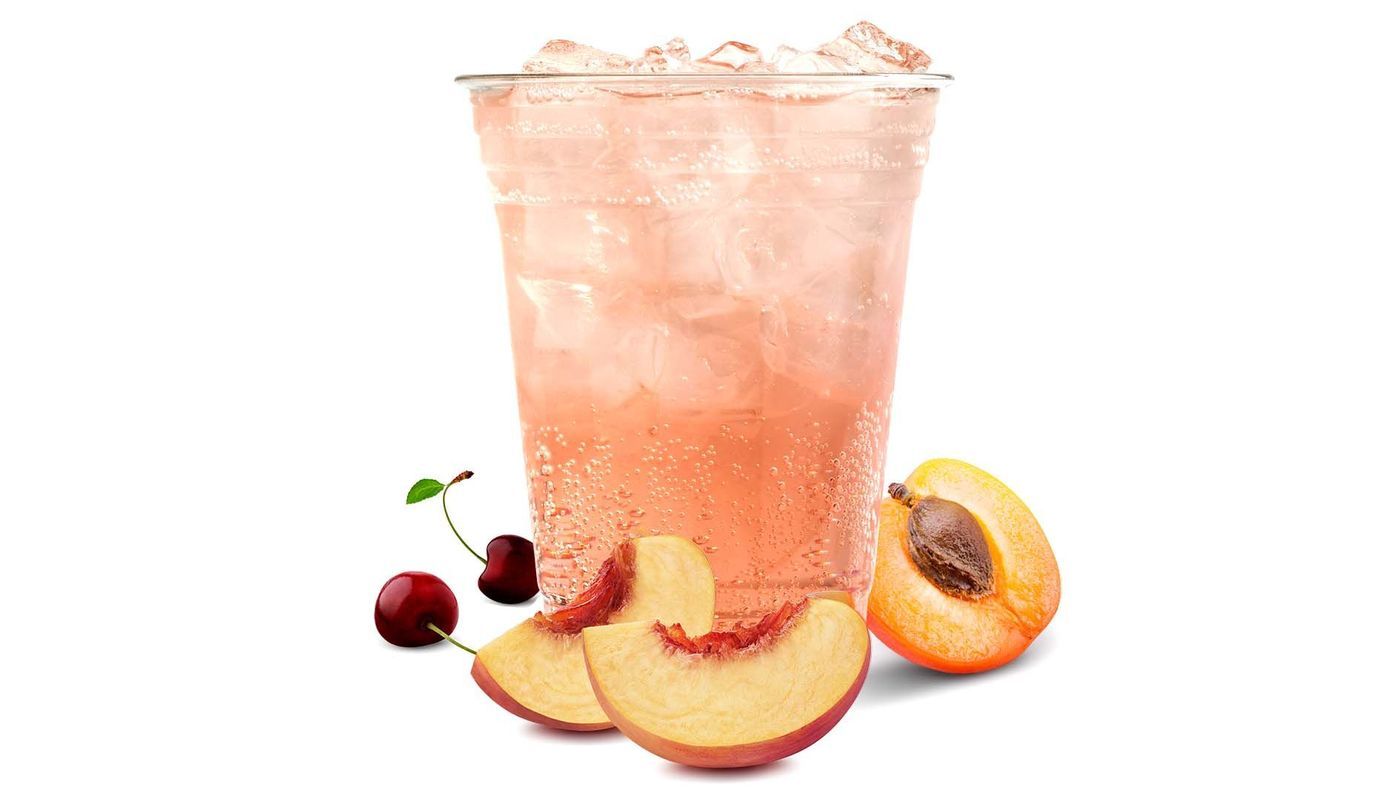 Peach Punch Mocktail