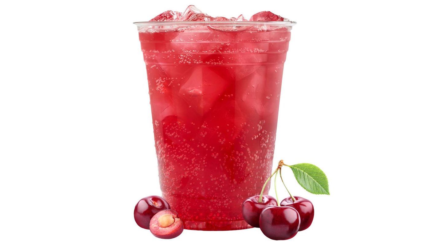 Tart Cherry Fizz Mocktail