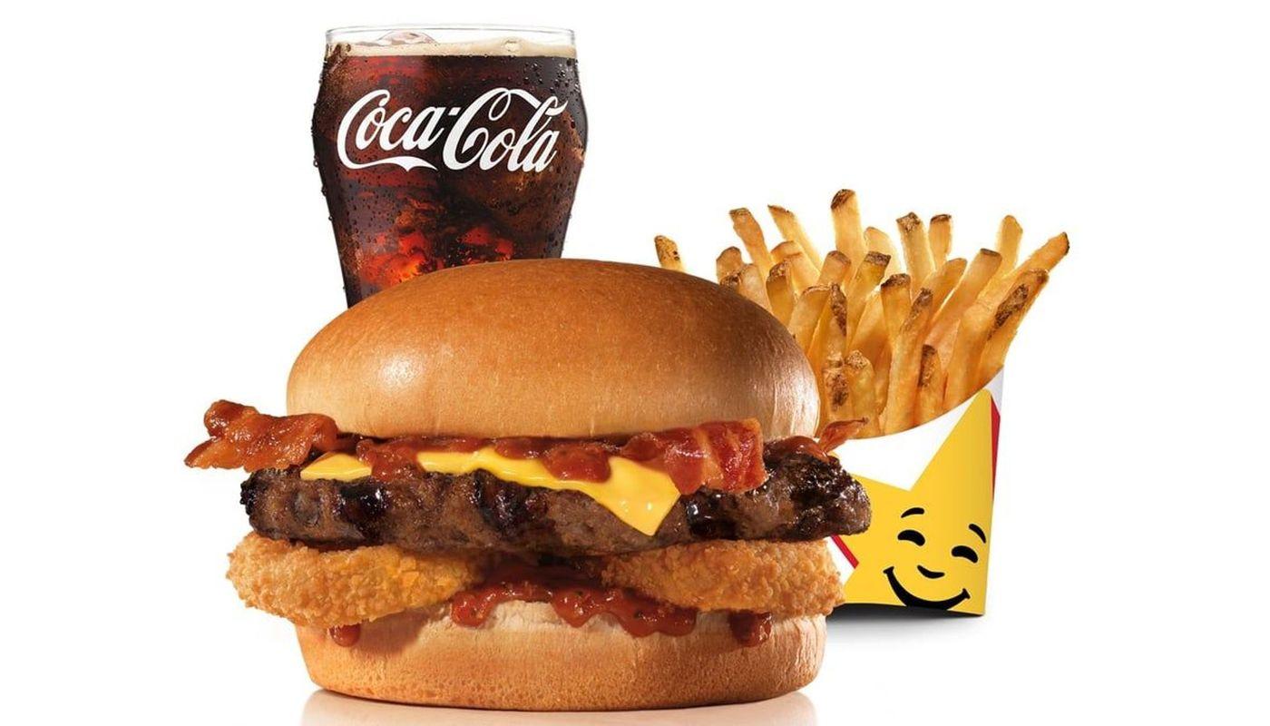 Western Bacon Big Angus Burger Combo