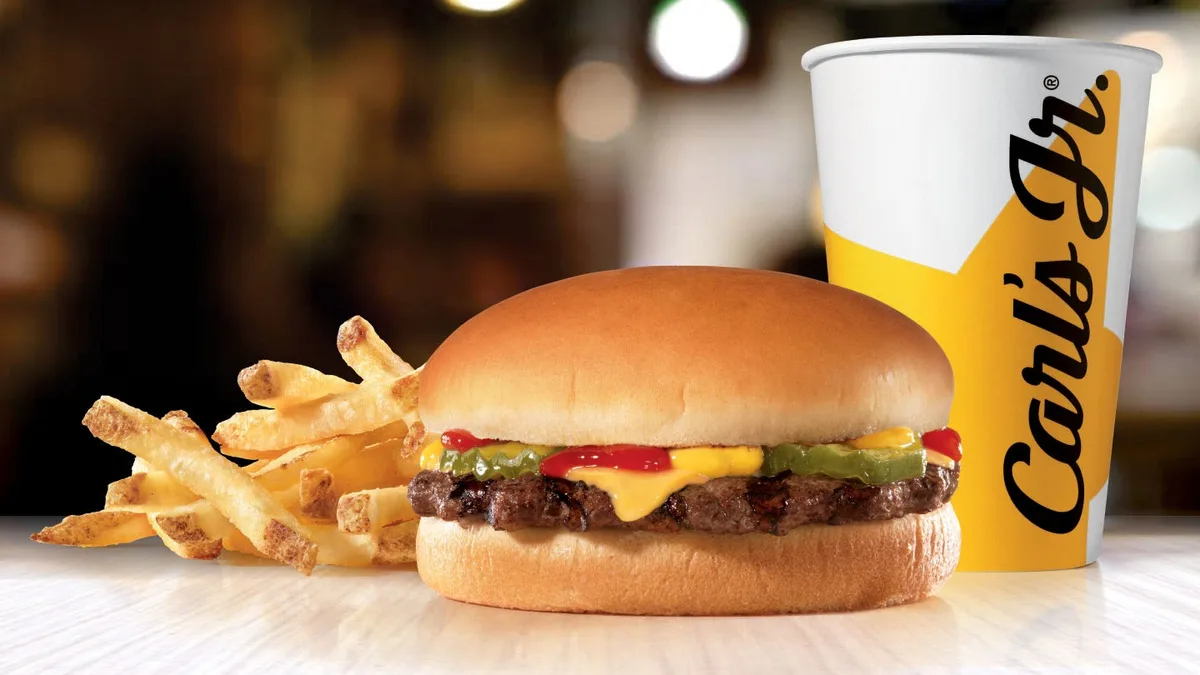 Cheeseburger Menu
