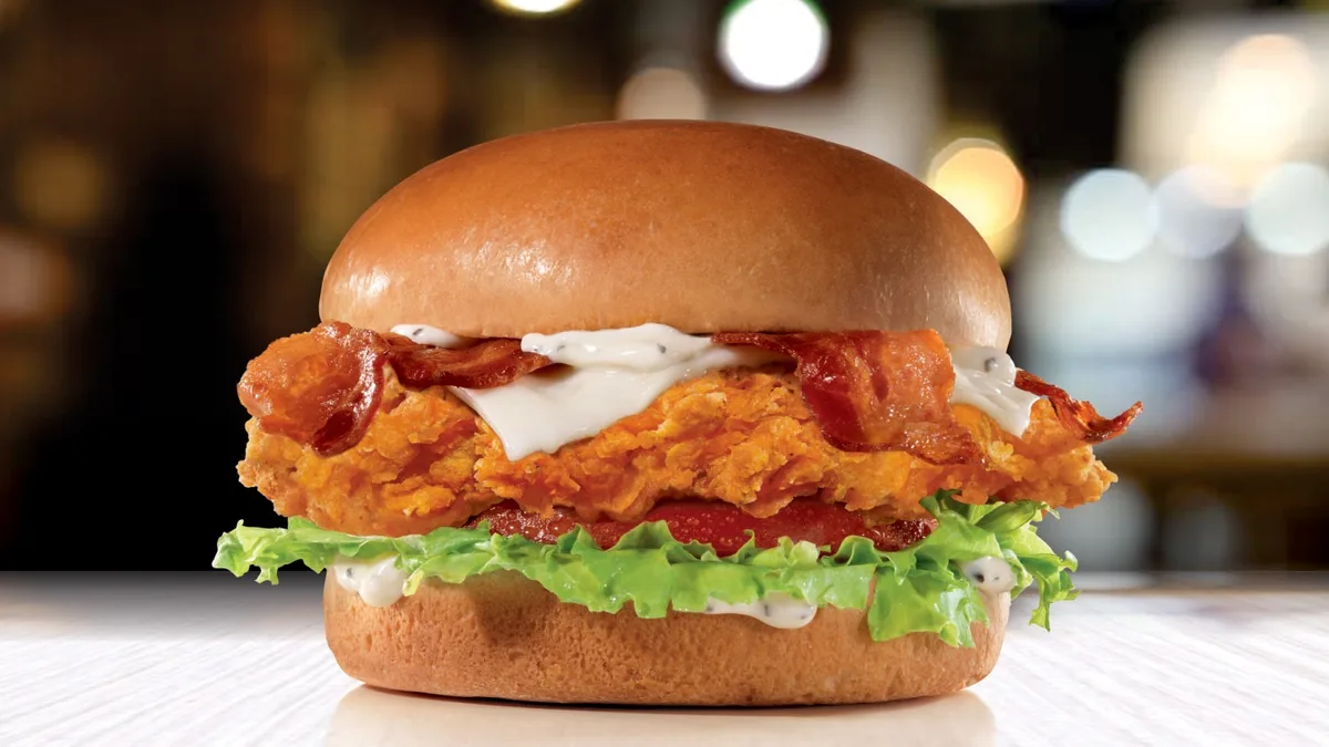 Chicken Club Burger