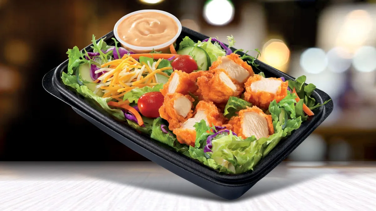 Crispy Chicken Salat