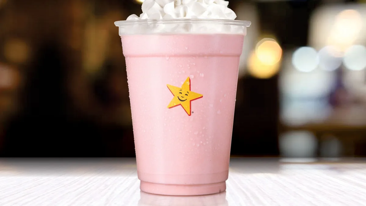 Jordbær and Hvid chokolade Milkshake