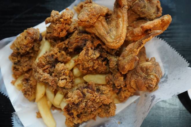 Gizzard and 3 Wings