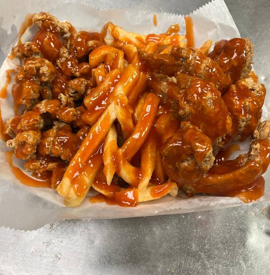 Gizzard and Wing (1/2lb gizzard 3 wings)