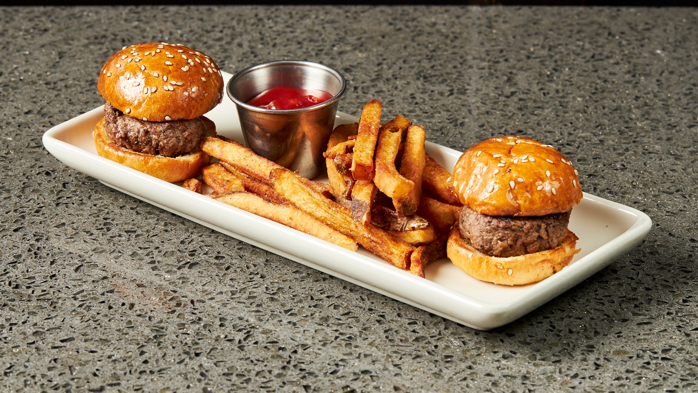 Two Steakburger Sliders