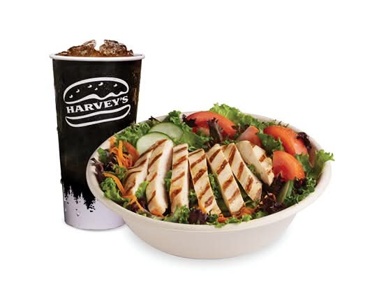 Grilled Chicken Salad with 20oz Soft Drink