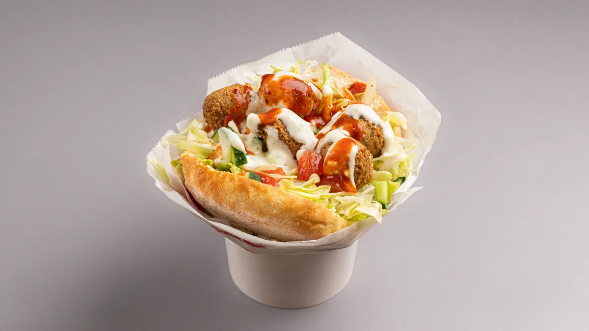 Falafel pita