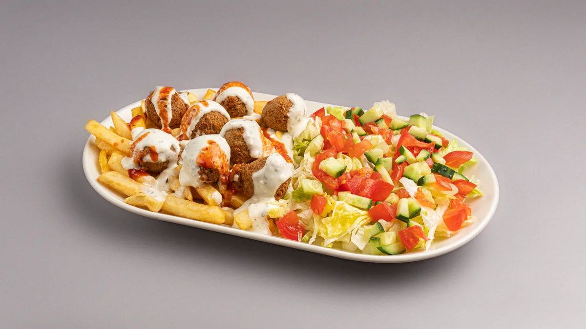 Falafel tál