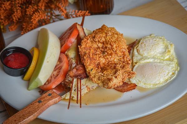 Fried Chicken and Eggs
