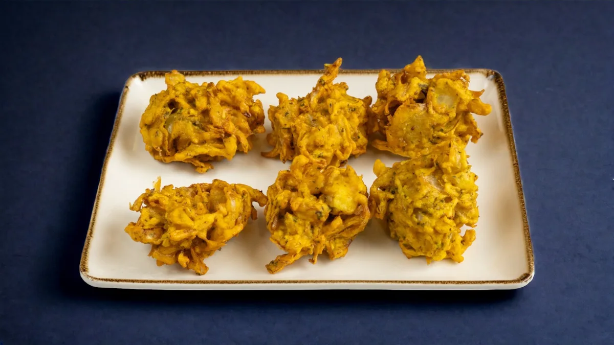 015. Onion Bhajia (6pcs)
