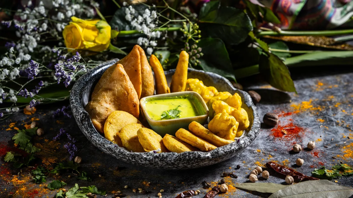 021. Haveli's Special Vegetable Platter (GF)