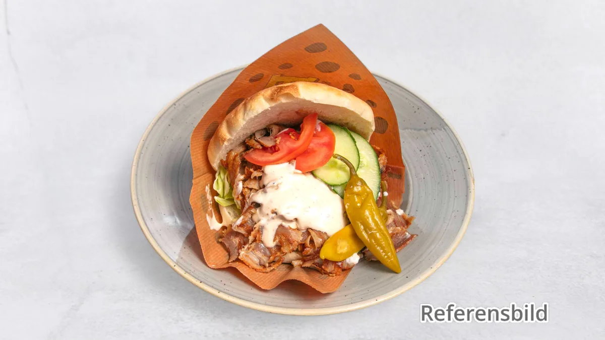 Kebab i bröd