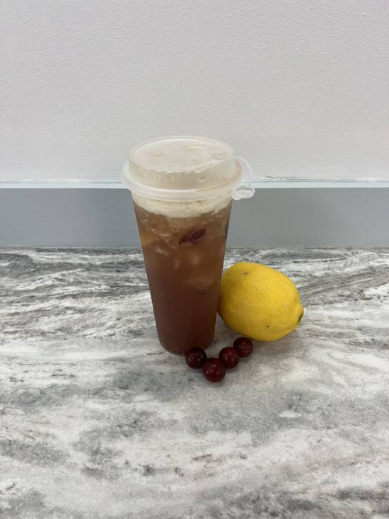 Grape lemon green tea