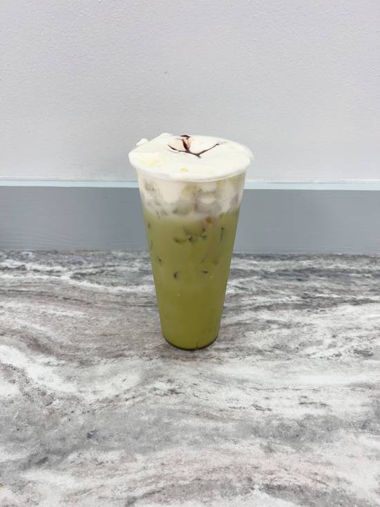 Matcha bubble tea