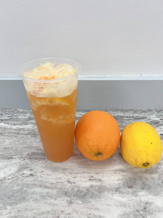 orange lemon green tea