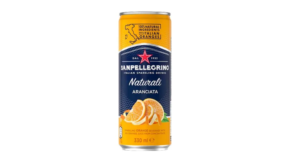 San Pellegrino Aranciata Orange