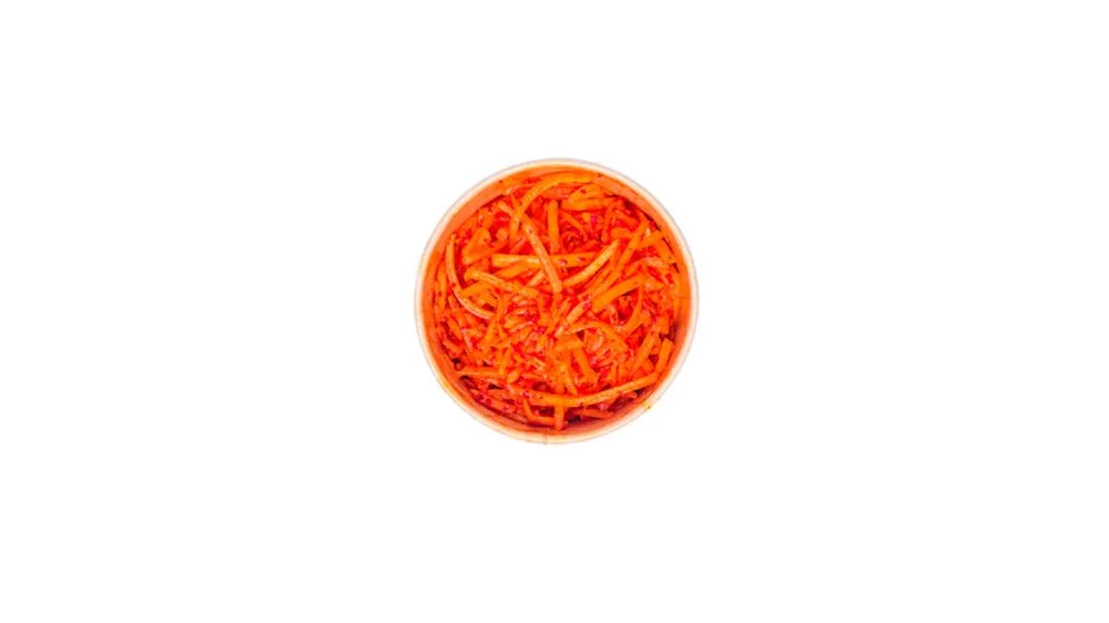 Spicy carrots side dish