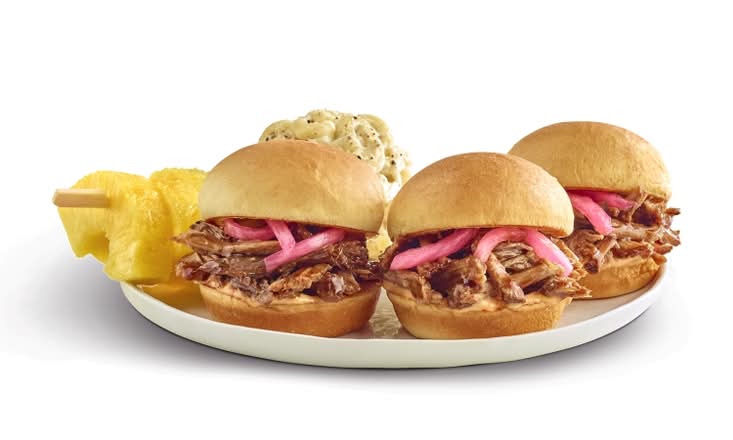 Pineapple Luau Slider Meal