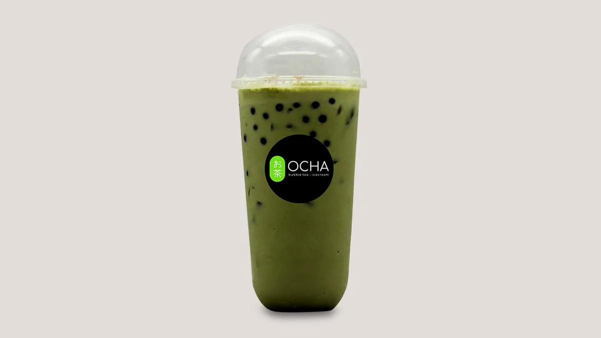 107. Matcha Milchtee 0,5 l