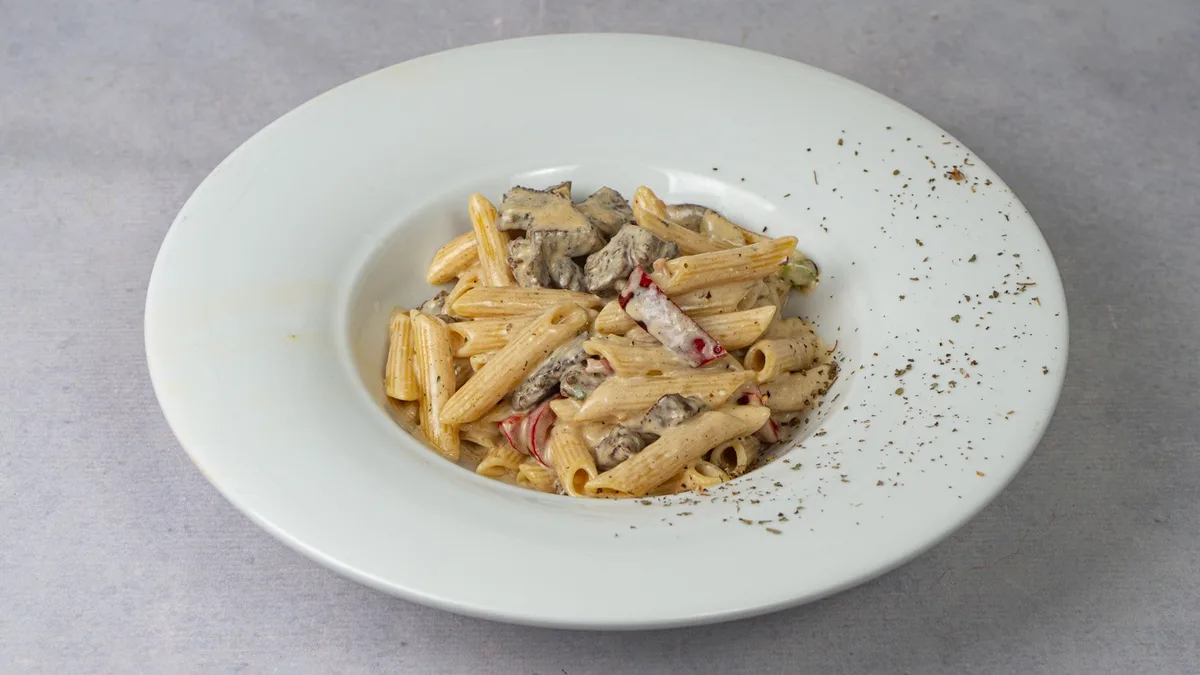 Pasta sa biftekom