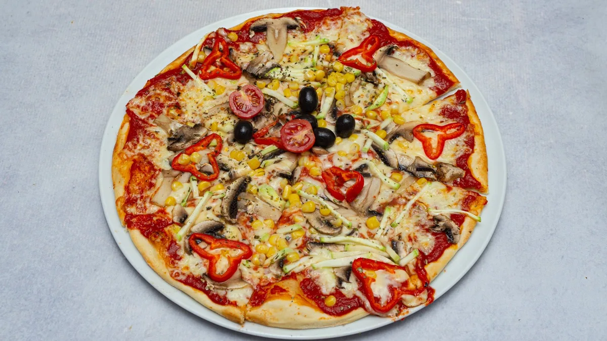 Vegetariana pizza