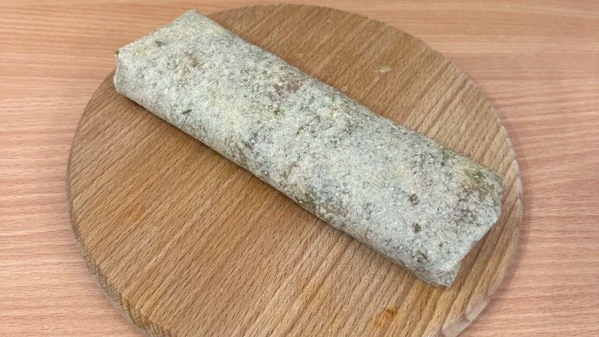 Ham and cheese tortilja
