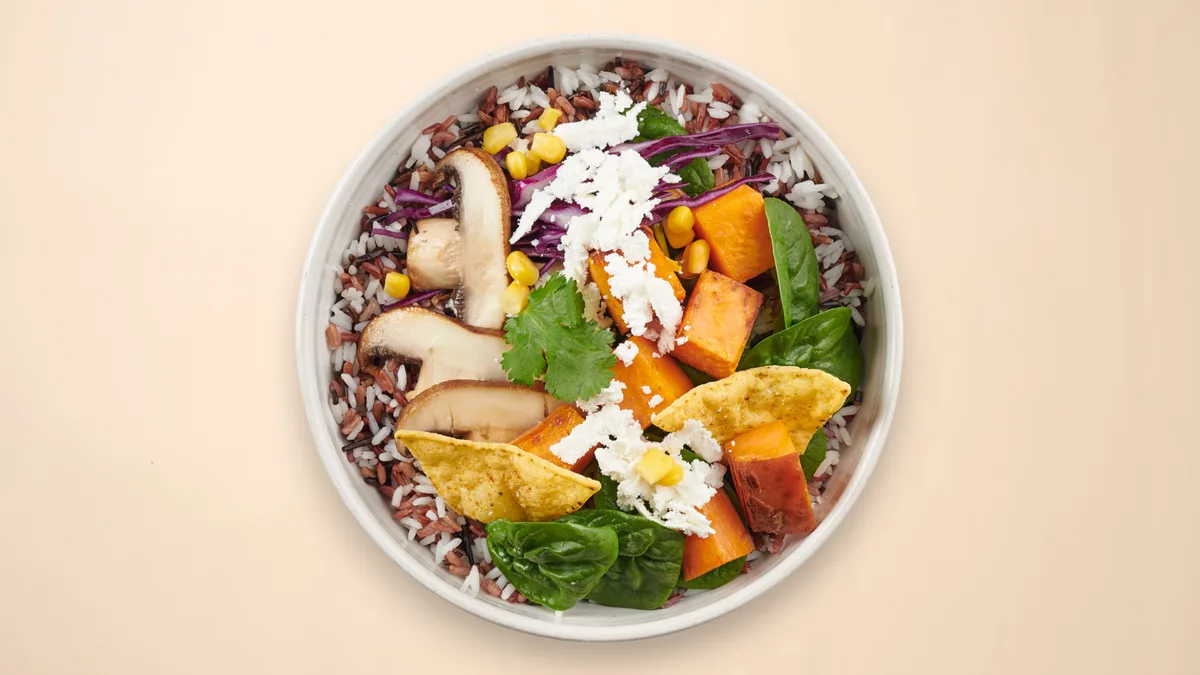 Portobello Taco Bowl