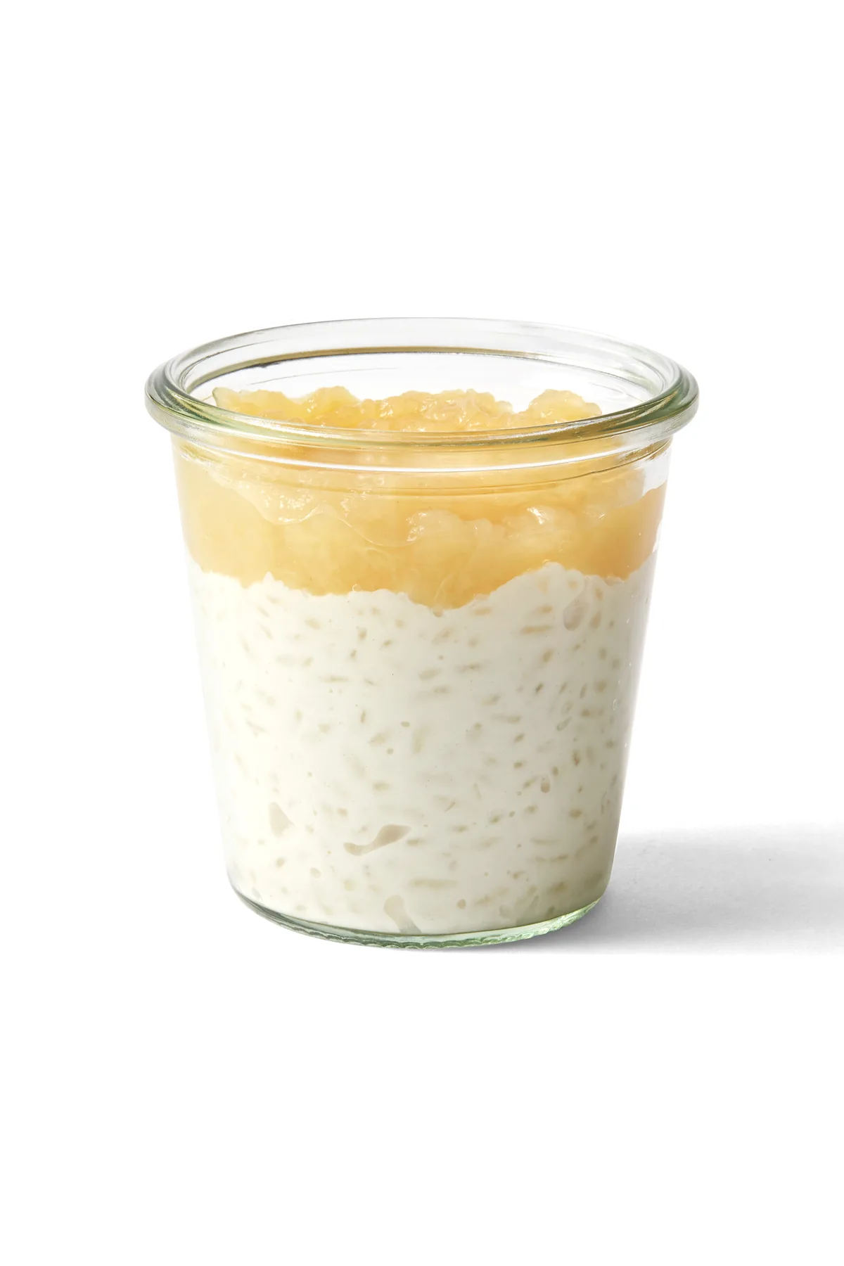 Vegan Kokos Milchreis Apfelmus