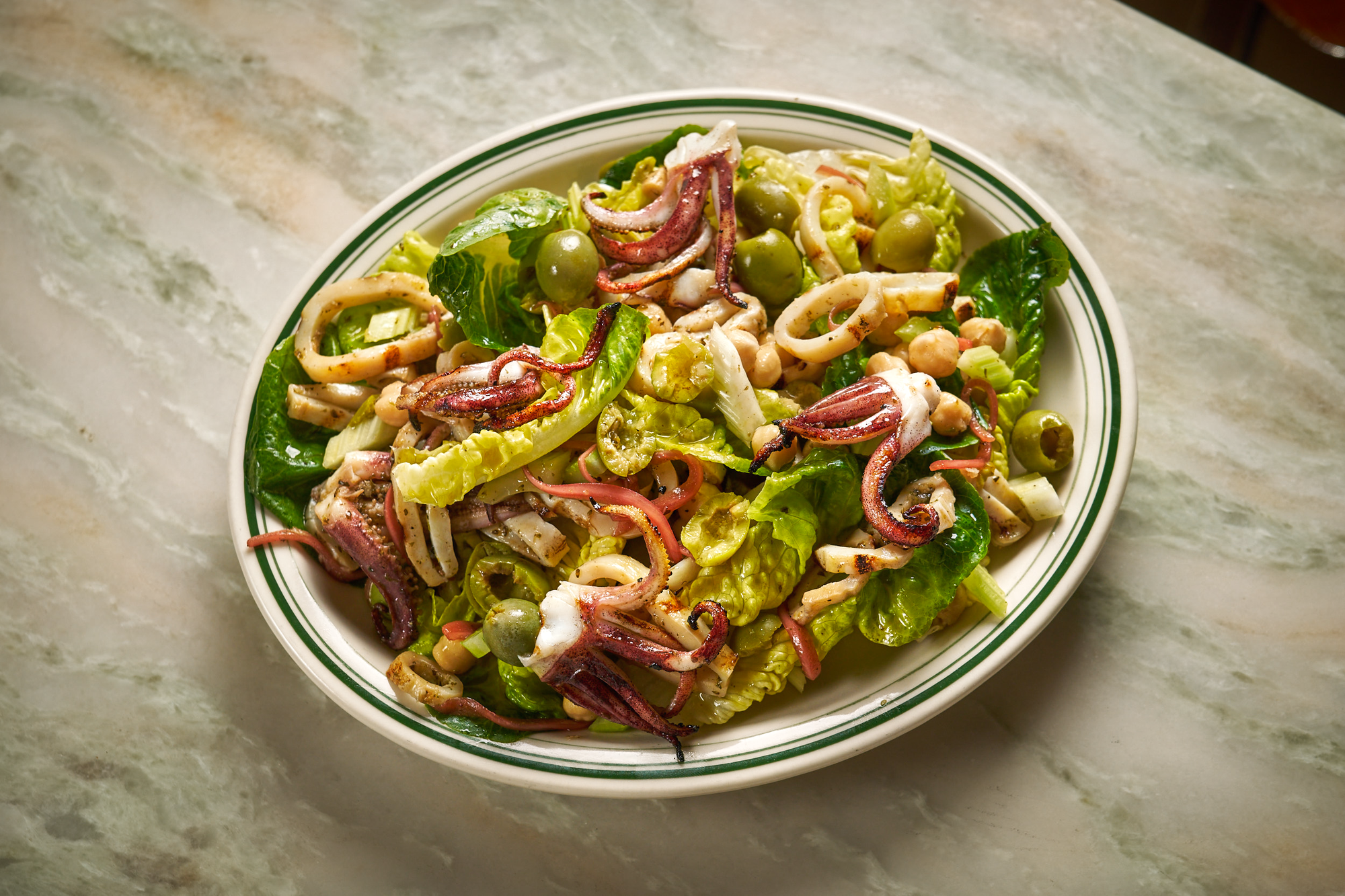 Marinated Calamari Salad